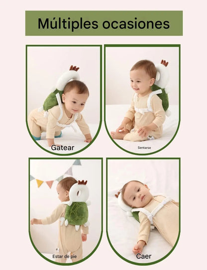 Mochila Protectora Anticaídas para Bebé – Protección de Cabeza y Espalda para Gatear y Primeros Pasos